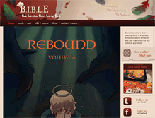 Tablet Screenshot of biblecomic.net